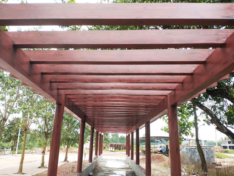 广东茂名水泥长廊木纹漆.jpg